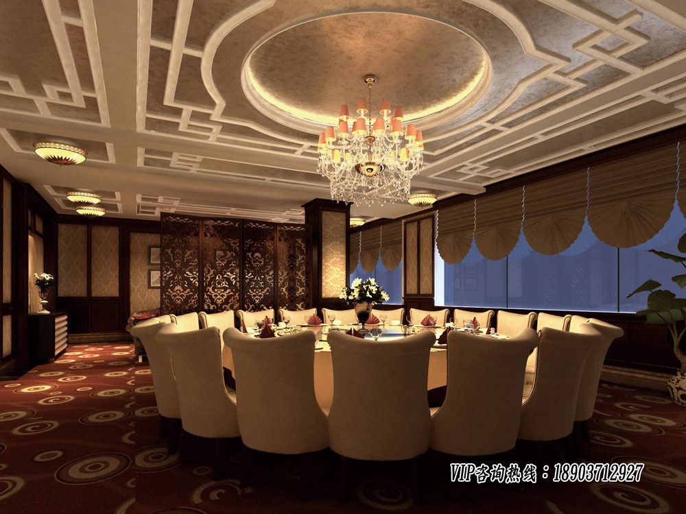 郑州酒店宴会厅装修设计 打造典雅与功能性兼备的宴会空间
